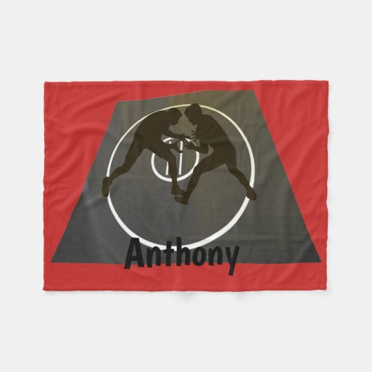 Lutte personnalisée sur la couverture d'ouatine de (Devant (Horizontal))