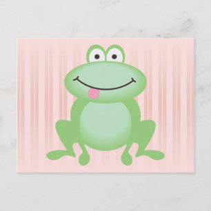 Luttle Green Frog Briefkaart