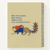 Luttrell Psalter Carnet Spiral "écureuil" (Dos)