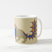 Luttrell Psalter Écureuil-Thé de café Mug (Devant droit)