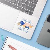 Luttrell Psalter Lundi Vinyl Sticker (Ordinateur portable avec iPhone)