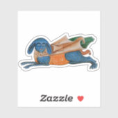 Luttrell Psalter Vinyl Sticker (Vel)