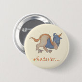 Luttrell Psalter "Wat..." Ronde Button 5,7 Cm (Voorkant /achterkant)