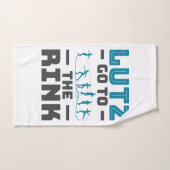 Lutz Aller à la patinoire Figure Skating Men (Serviette à main)