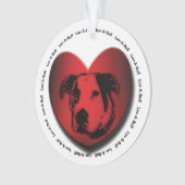 Luv-A-Bull American Bulldog Pit Bull Heart (devant)