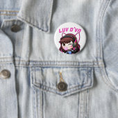 Luv D'Va Ronde Button 5,7 Cm (In situ)