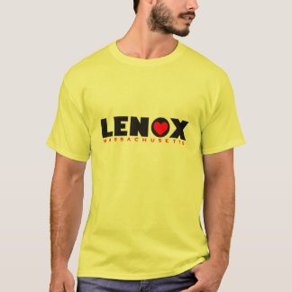 Luv Lenox© Man Geel T-shirt