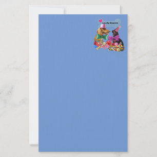 Luv Mijn Weenies Bijpassende Stationery Briefpapier