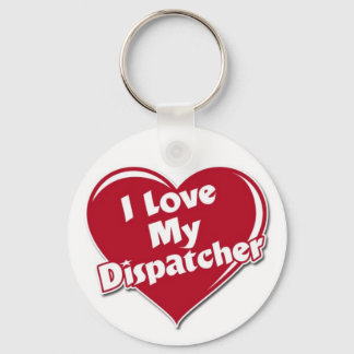 Luv my dispatcher sleutelhanger