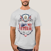 Luv My Veteran T-shirt (Voorkant)