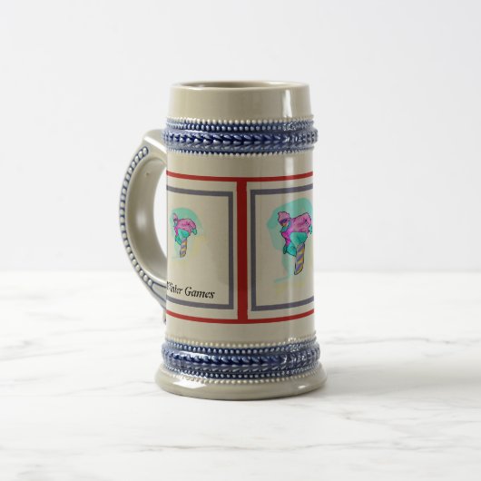 Luv naar Snowboard - Bierpul (Voorkant links)