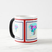 Luv naar Snowboard - Magische Mok (Voorkant links)