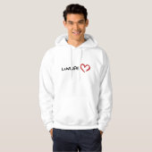 Luv Sweat - shirt à capuche (Devant entier)