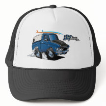 Luv Truck Garage Surf Wagon Trucker Hat