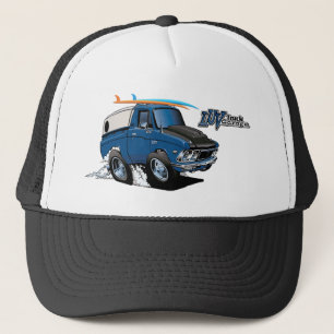 Luv Truck Garage Surf Wagon Trucker Hat Pet