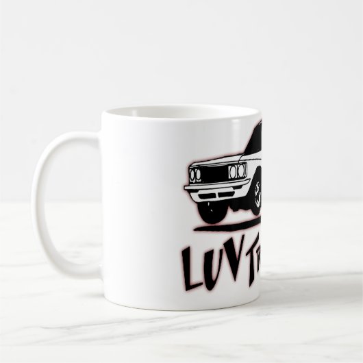 Luv Truck Logo Merchandise Koffiemok (Links)