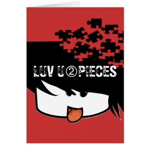 Luv U 2 pièces Ultra mignonne Anime Boy
