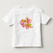 Luv U 4 Ever Valentijn Kinder Shirts (Voorkant)