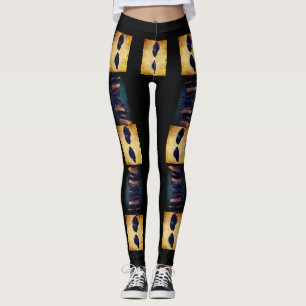 Luv U ❤️ Luv Me leggings van dalDesignNZ