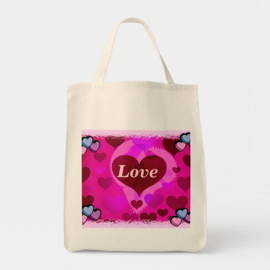 Luv You_ Tote Bag (Voorkant)