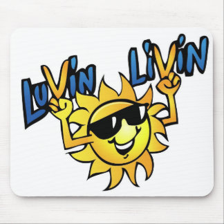Luvin Livin Sun Graphic Muismat