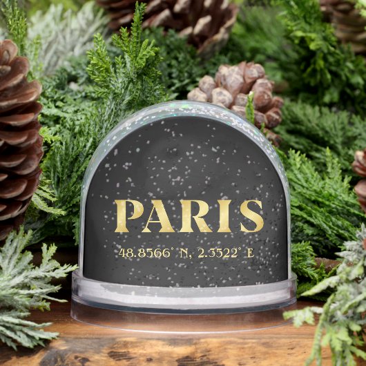 Lux Gold Paris Latitude & Longitude (Hiver)