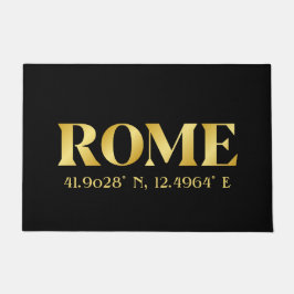 Lux Gold Rome Latitude & lengte Deurmat