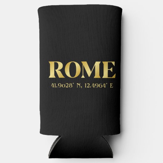 Lux Gold Rome Latitude & Longitude (Voorkant)
