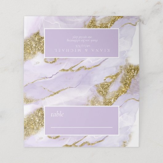 Lux Inktlavendel Abstract ID990 (Buitenkant ongevouwen)