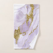 Lux Inktlavendel Abstract ID990 Bad Handdoek (Handdoek)