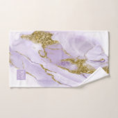 Lux Inktlavendel Abstract ID990 Bad Handdoek (Handdoek)