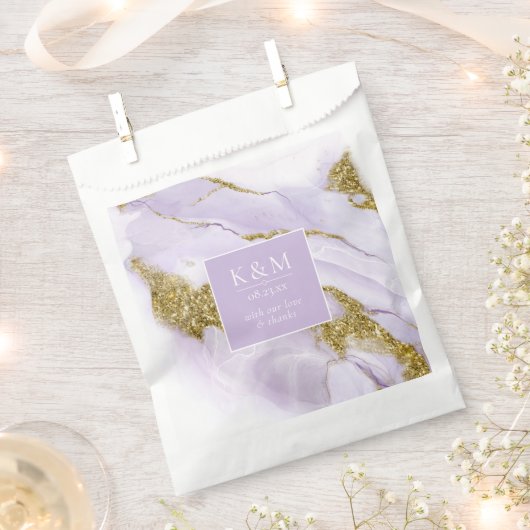 Lux Inktlavendel Abstract ID990 Bedankzakje (Geknipt)