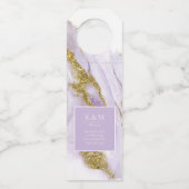 Lux Inktlavendel Abstract ID990 Flessenhanger (Voorkant)