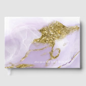 Lux Inktlavendel Abstract ID990 Gastenboek (Voorkant)