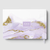 Lux Inktlavendel Abstract ID990 Gastenboek (Achterkant)