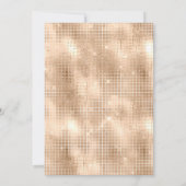 LUX LEOPARD CHAMPAGNE ANNIVERSAIRE INVITATION (Dos)