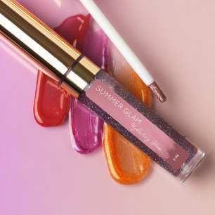 Lux Stroke Lip Gloss Cosmetisch Etiket Labels