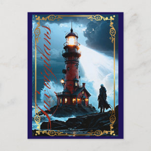 Lux vigilans uitnodiging briefkaart