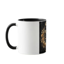 Luxe 31e verjaardag mok letter A goud