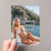 LUXE! ✨ Aangepaste Acryl Uitnodiging – Voeg uw ont Acryl Uitnodigingen (Insitu (Draagbaar))