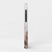 Luxe Abstract Gold Marble Pattern Monogram Case-Mate iPhone Case (Achterkant/links)
