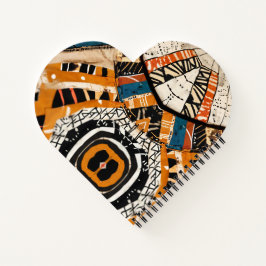 Luxe Afrikaans Caribisch erfgoed Multicolor Notitieboek