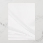 Luxe Arabisch & Engels Elegant Moslim Goud Folie Uitnodiging (Achterkant)