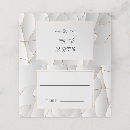 Luxe Art Deco Design (Buitenkant ongevouwen)