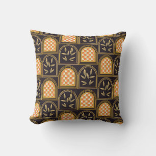 Luxe Art Deco geometrisch bloemmotief naadloos pat Kussen