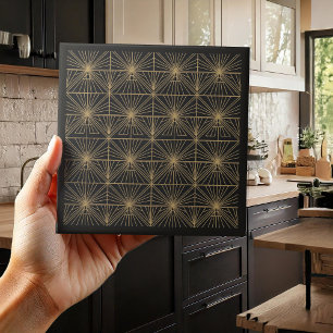 Luxe Art Deco geometrische patroon #1 ID1196 Tegeltje