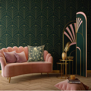 Luxe Art Nouveau Pauwontwerp Kussen