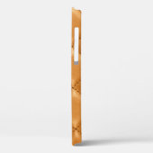 Luxe auto bruin leer, interieur textuur. Case-Mate iPhone case (Achterkant / Links)