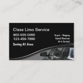 Luxe auto service moderne Visitekaartjes (Voorkant)