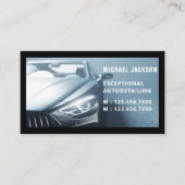 Luxe, automatische specificatie van de QR-code voo Visitekaartje (Voorkant)